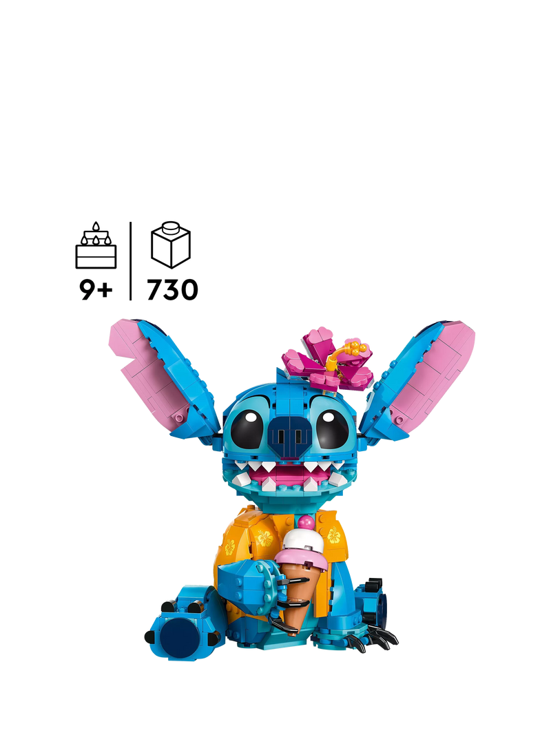 LEGO Disney Stitch building toy 730-piece set, UK version