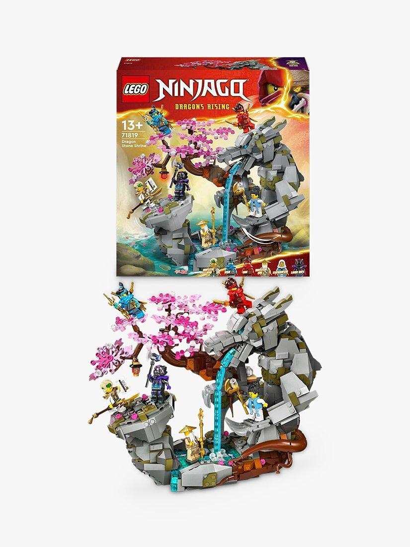 Buildable Dragon Shrine Playset with 6 Minifigures and 1212 Pieces