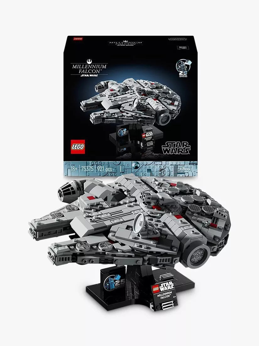 LEGO Star Wars Millennium Falcon model set 921 pieces, UK version