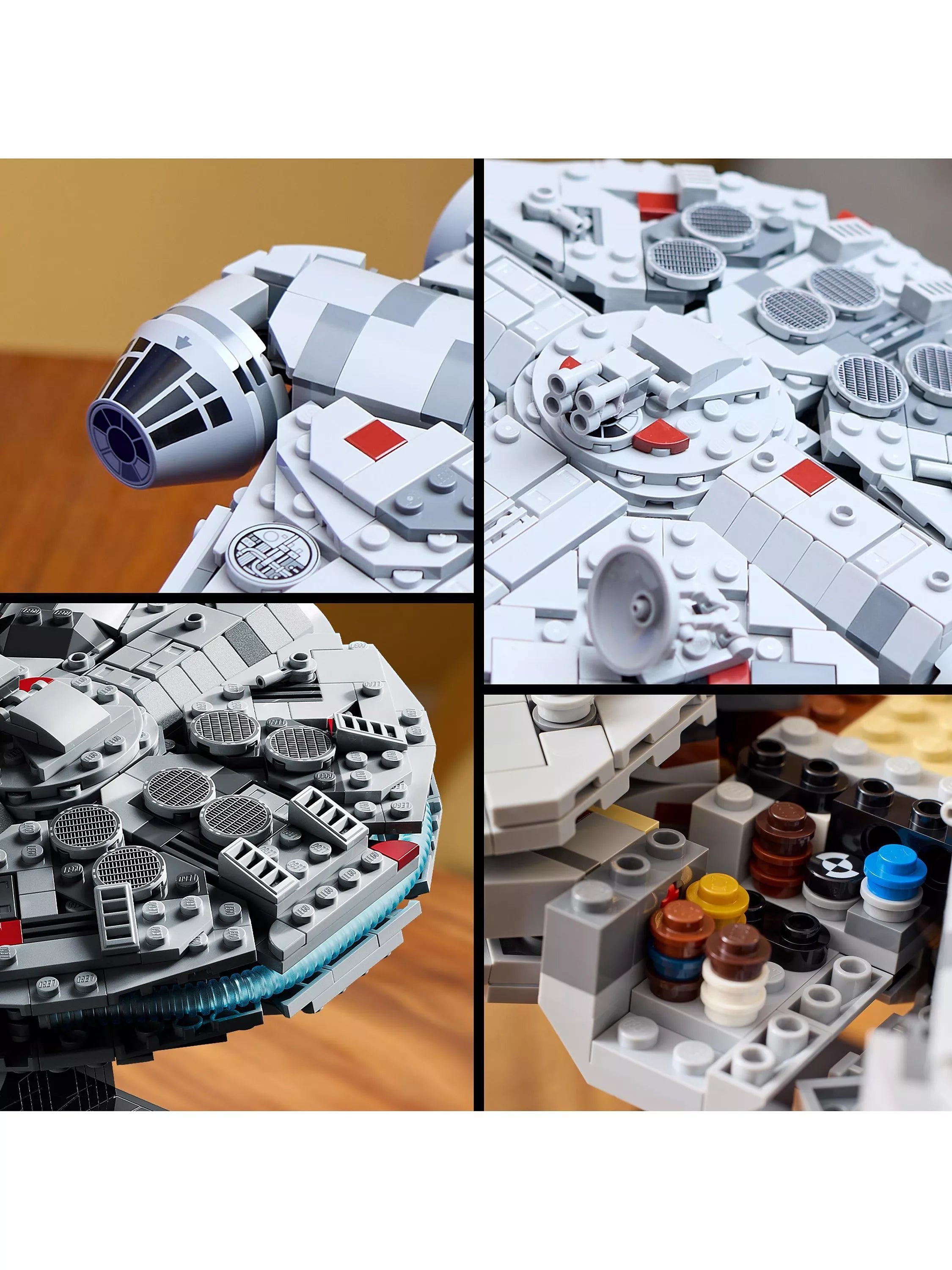 LEGO Star Wars Millennium Falcon model set 921 pieces, UK version
