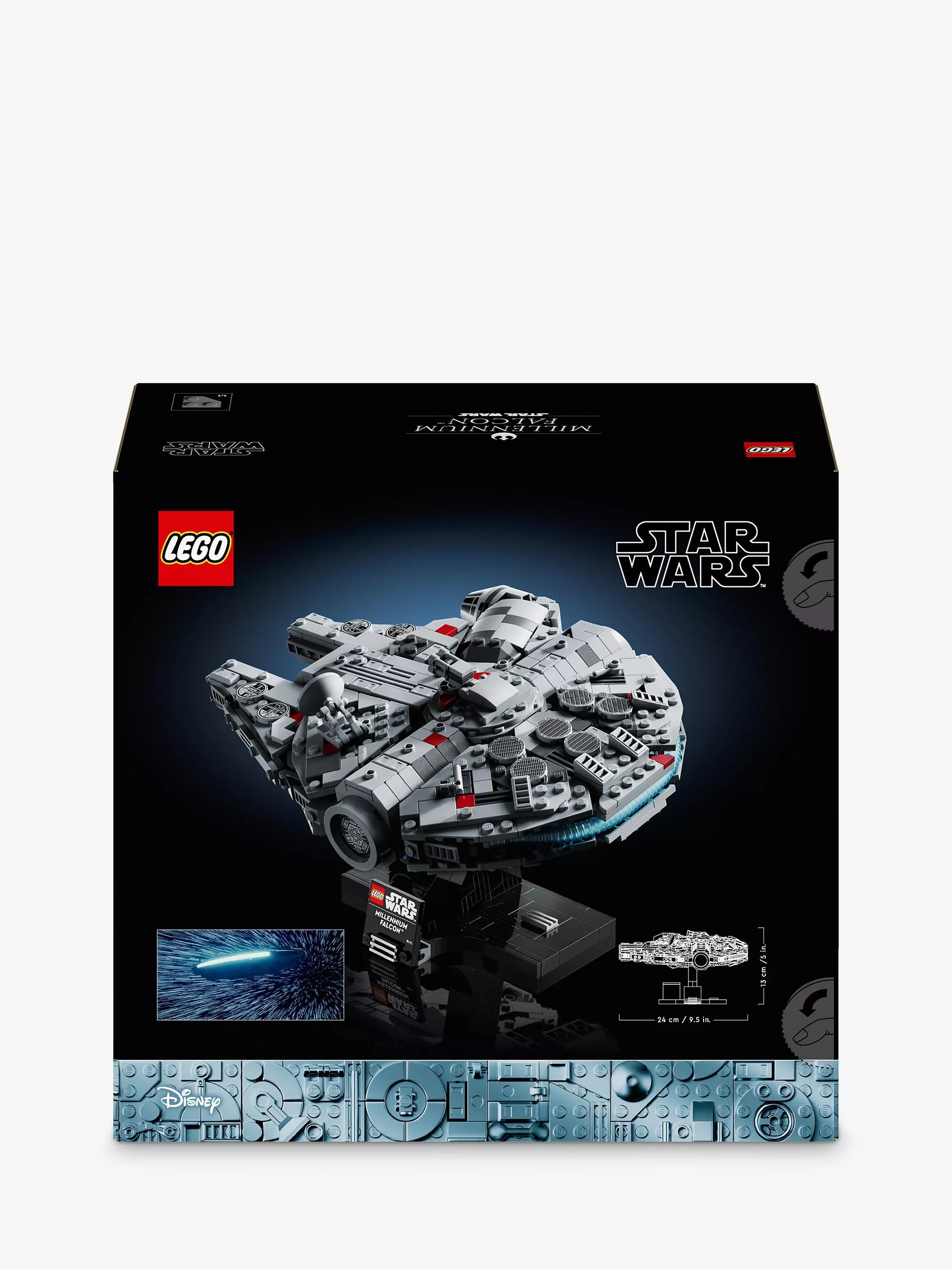 LEGO Star Wars Millennium Falcon model set 921 pieces, UK version