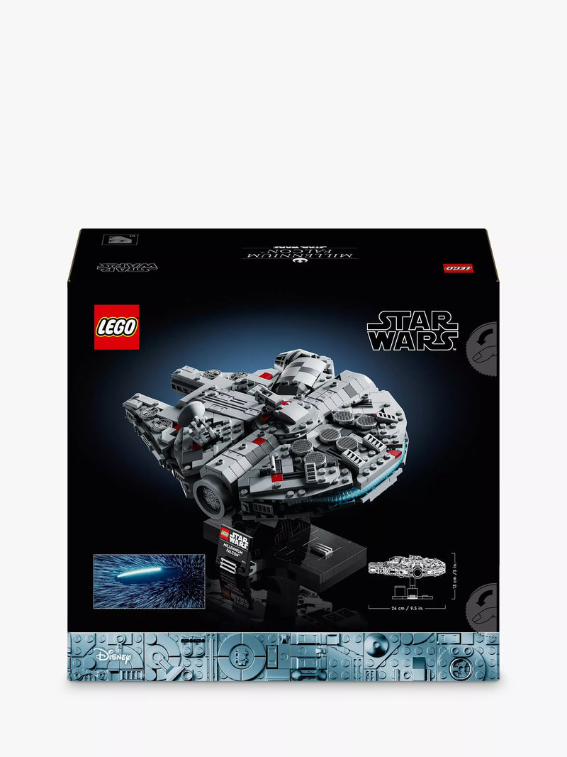 LEGO Star Wars Millennium Falcon model set 921 pieces, UK version