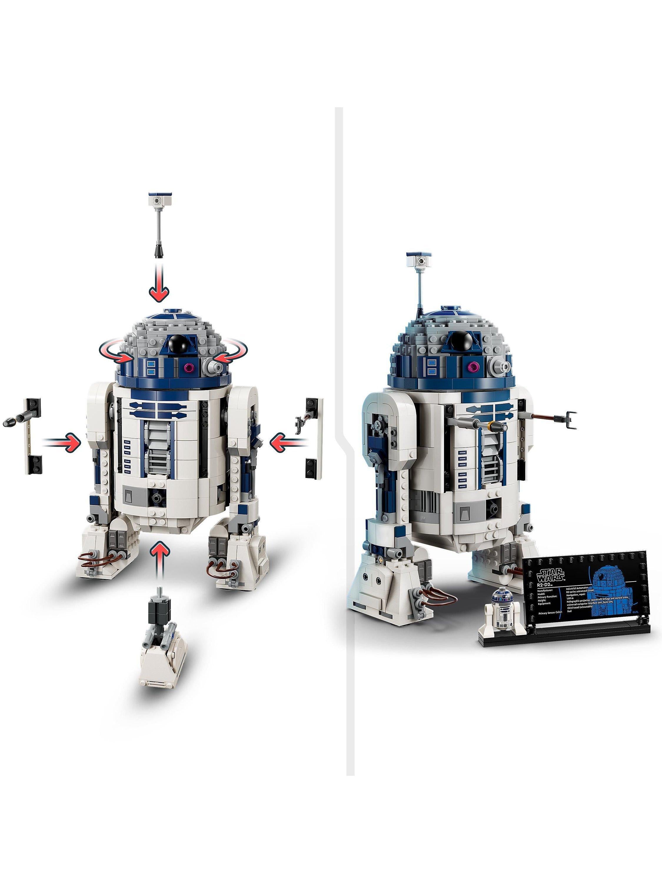 LEGO Star Wars R2-D2 building set 1050 pieces, UK version