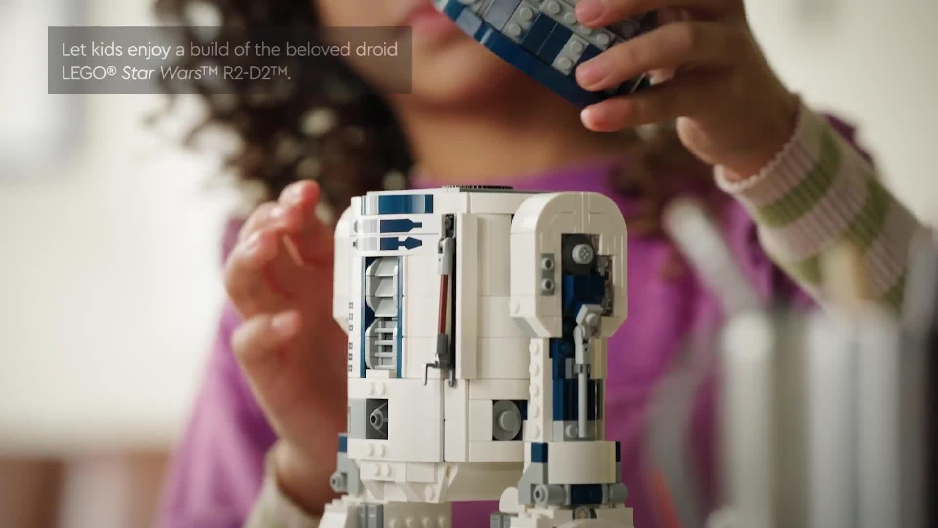 LEGO Star Wars R2-D2 building set 1050 pieces, UK version