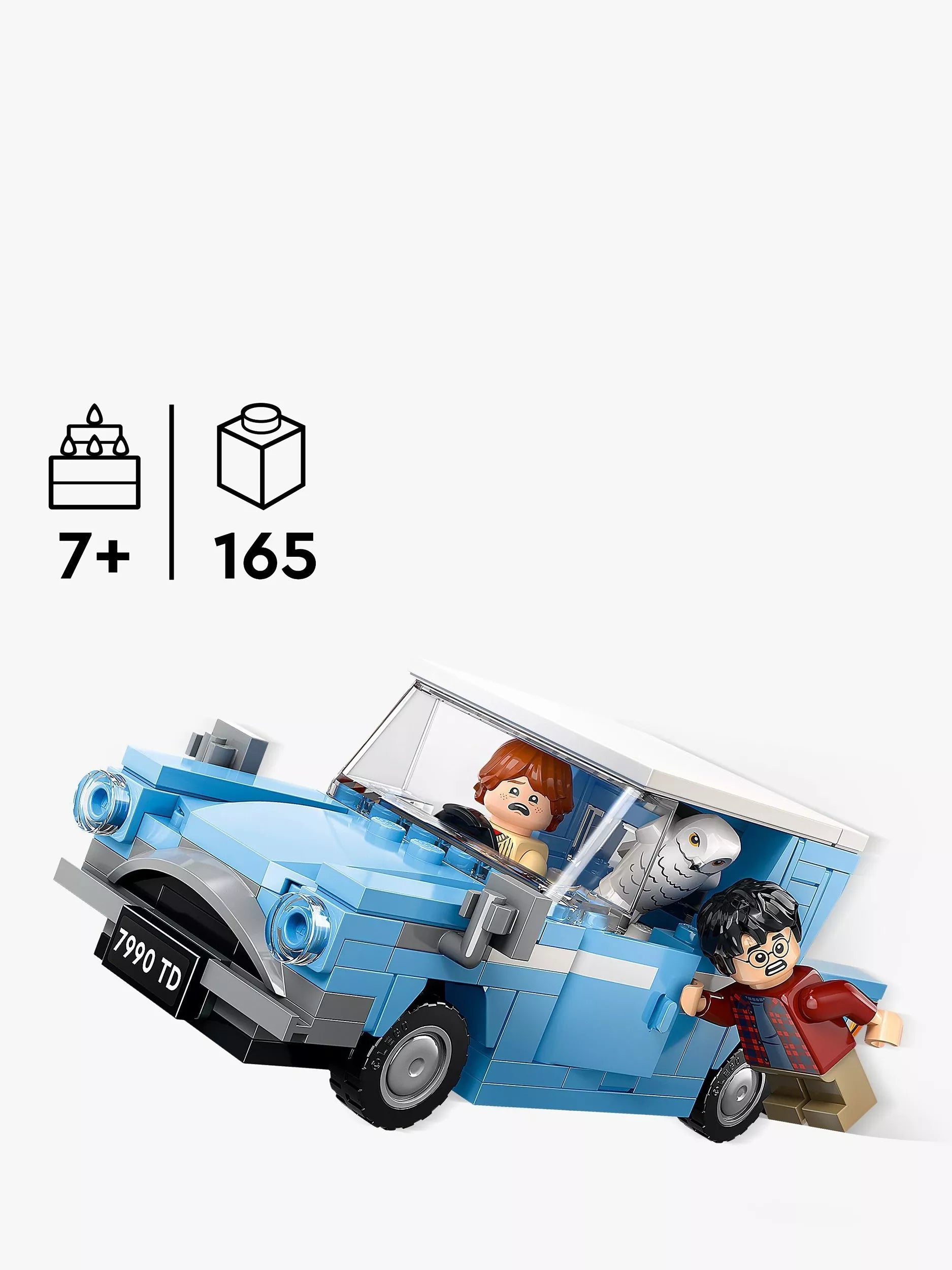 LEGO Harry Potter Ford Anglia set 165 pieces, UK version