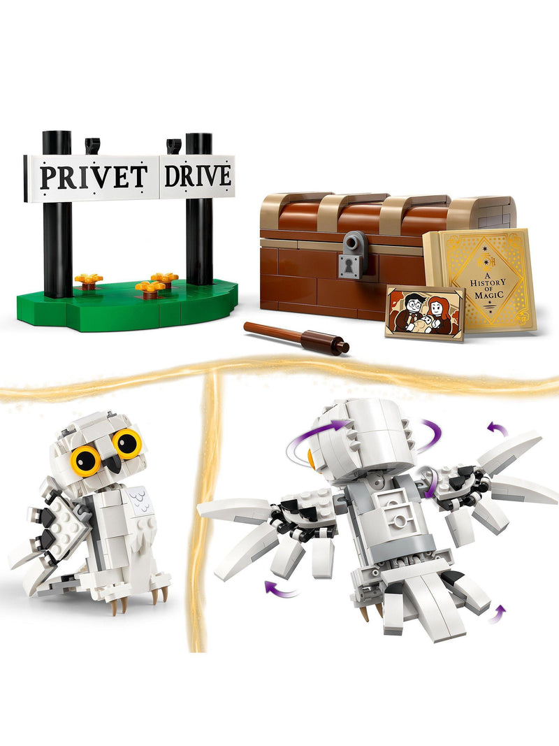 Lego Harry Potter Hedwig at 4 Privet Drive building set, UK version