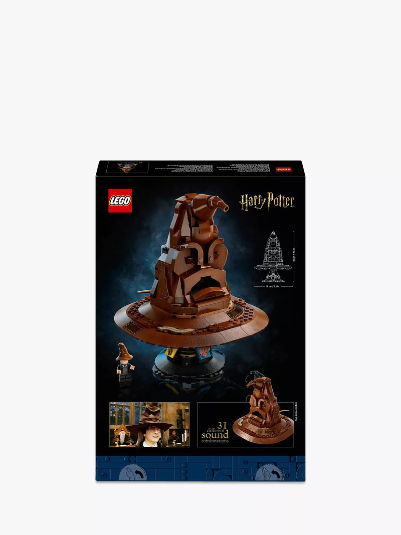LEGO Harry Potter Talking Sorting Hat set 76429 (British brand)