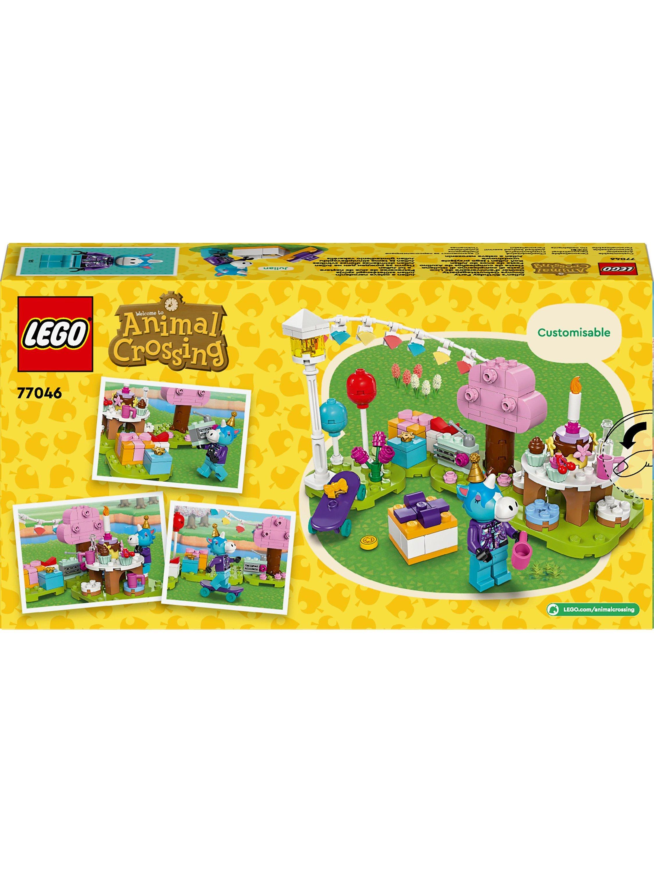 LEGO Animal Crossing birthday party set 170 pieces, imported from the UK