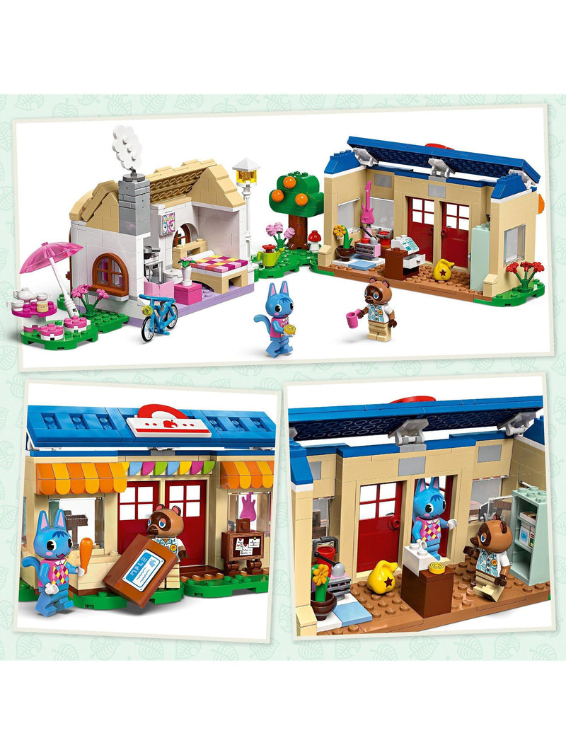 Lego Animal Crossing Nook's Cranny and Rosie's House building set with 535 pieces, UK version