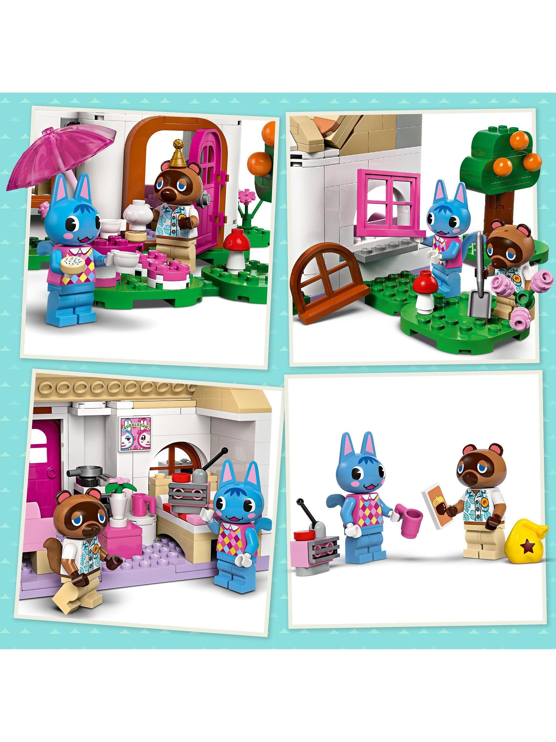 Lego Animal Crossing Nook's Cranny and Rosie's House building set with 535 pieces, UK version