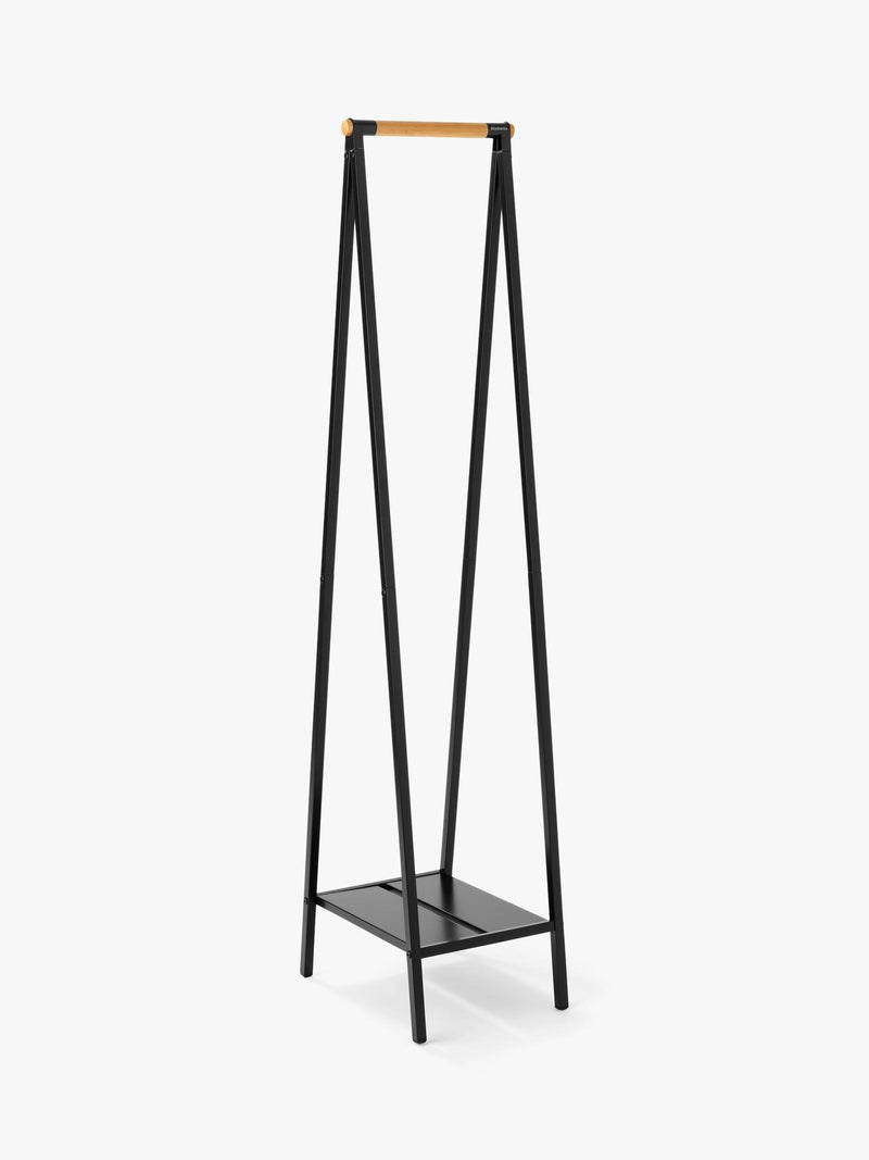 Brabantia bamboo clothes rail with shelf, UK version