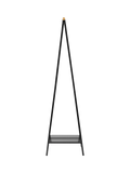 Brabantia bamboo clothes rail with shelf, UK version