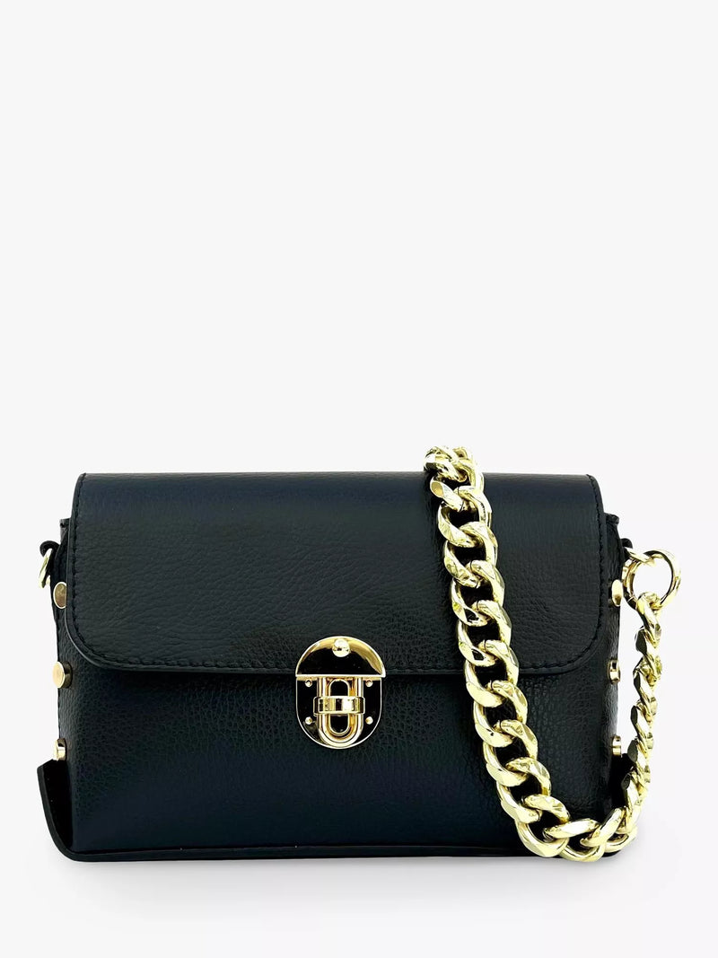 Apatchy London Bloxsome cross body bag in Italian leather (British brand)