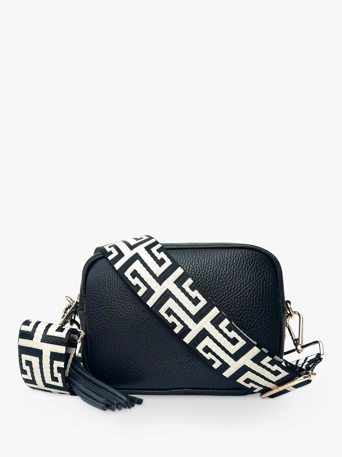 Apatchy London Maze Strap leather crossbody bag small, UK version