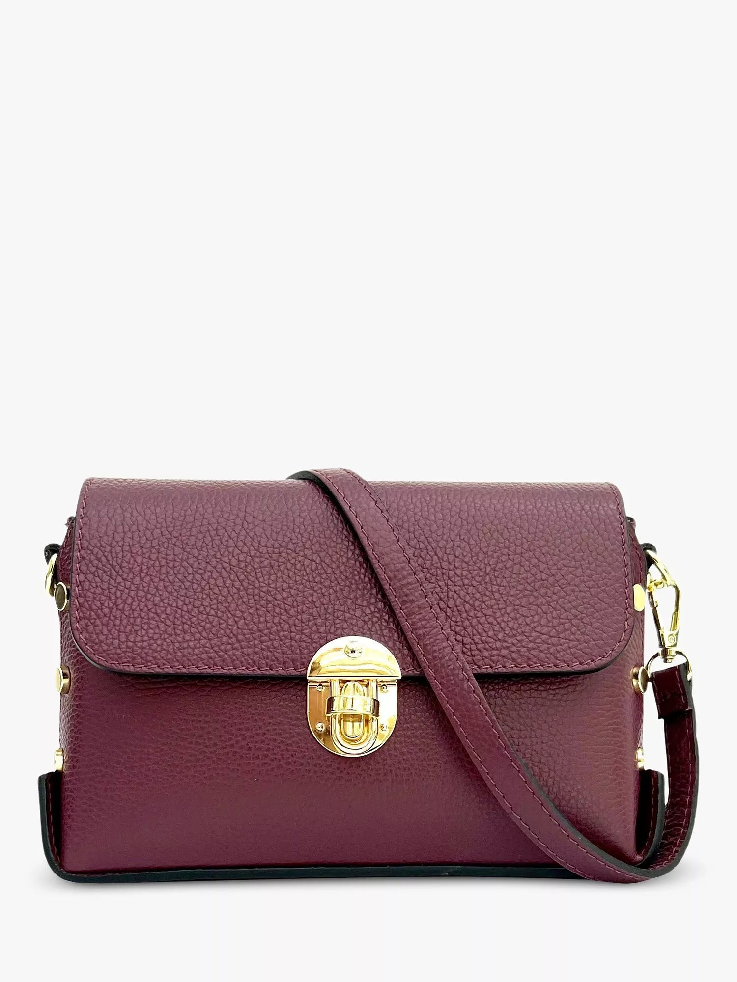 Apatchy London Bloxsome Leather Crossbody Bag