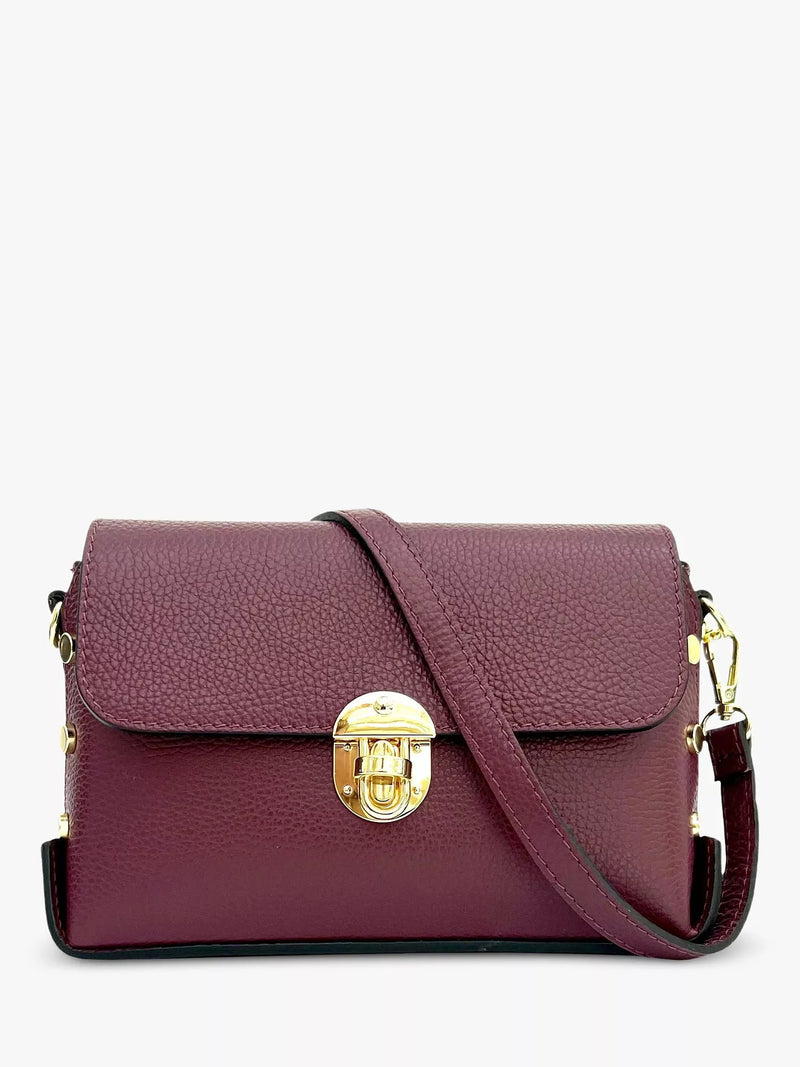 Apatchy London Bloxsome Leather Crossbody Bag