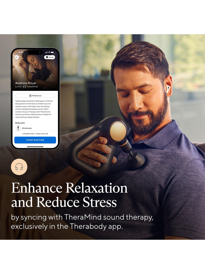 Therabody Theragun Sense percussive massage device, UK version