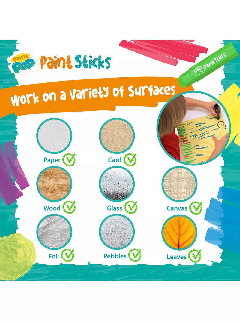 Paint Pop paint sticks 12 pack, imported from the UK