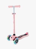 Globber Primo Lights kids scooter pastel pink, imported from the UK