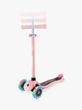 Globber Primo Lights kids scooter pastel pink, imported from the UK