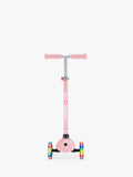 Globber Primo Lights kids scooter pastel pink, imported from the UK