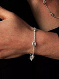 Nina B lantern chain bracelet silver, imported from the UK