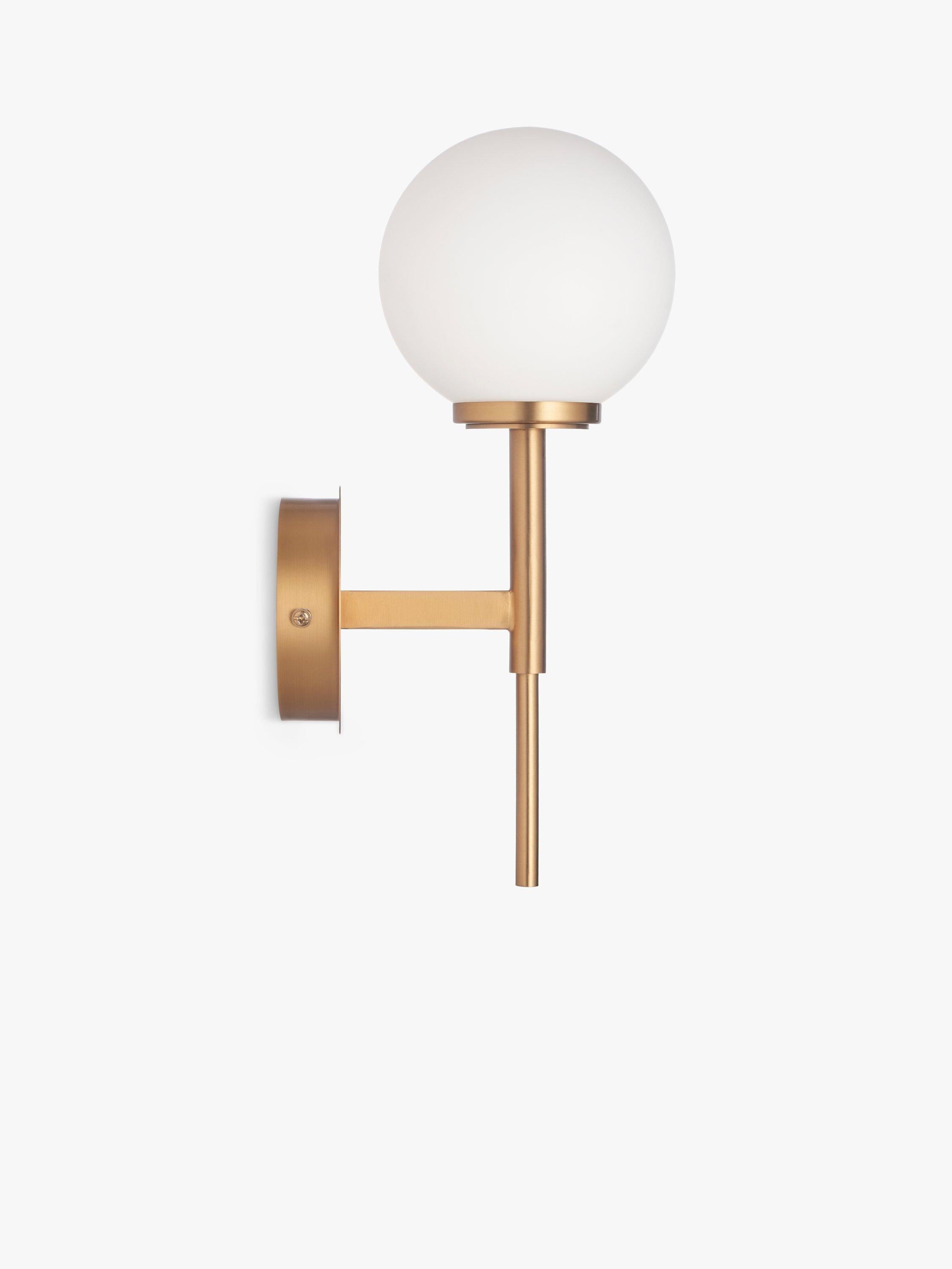 John Lewis Fredriksberg wall light antique finish, imported from the UK