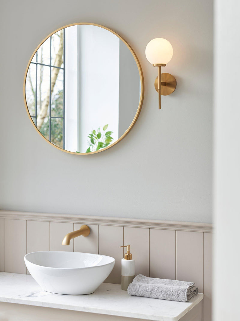John Lewis Fredriksberg wall light antique finish, imported from the UK