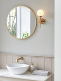 John Lewis Fredriksberg wall light antique finish, imported from the UK
