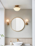 John Lewis Fredriksberg wall light antique finish, imported from the UK