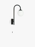 John Lewis Freya bathroom wall light metallic finish (British brand)