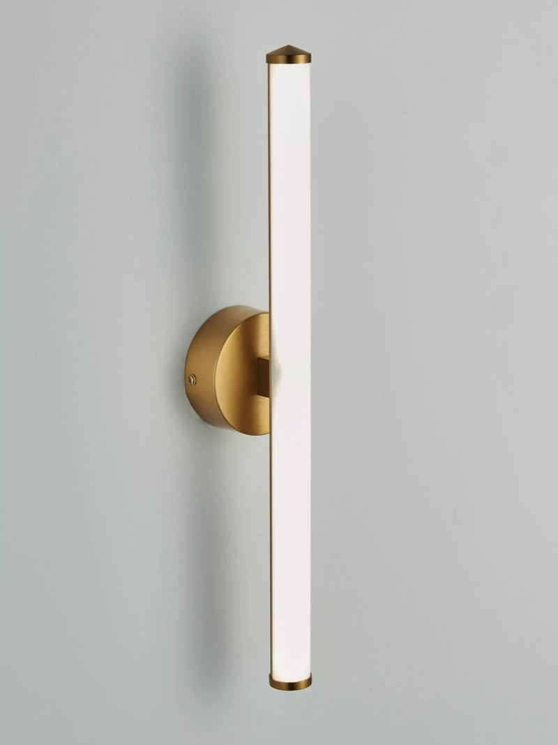 John Lewis Deco Rod LED bathroom wall light, imported from the UK