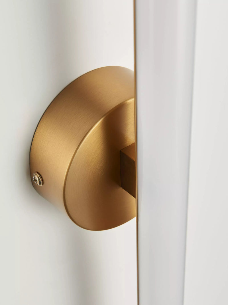 John Lewis Deco Rod LED bathroom wall light, imported from the UK