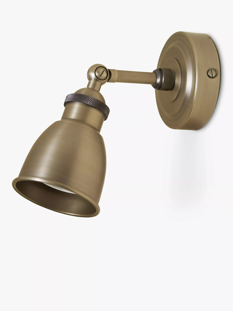John Lewis Baldwin single spotlight antique finish, UK version