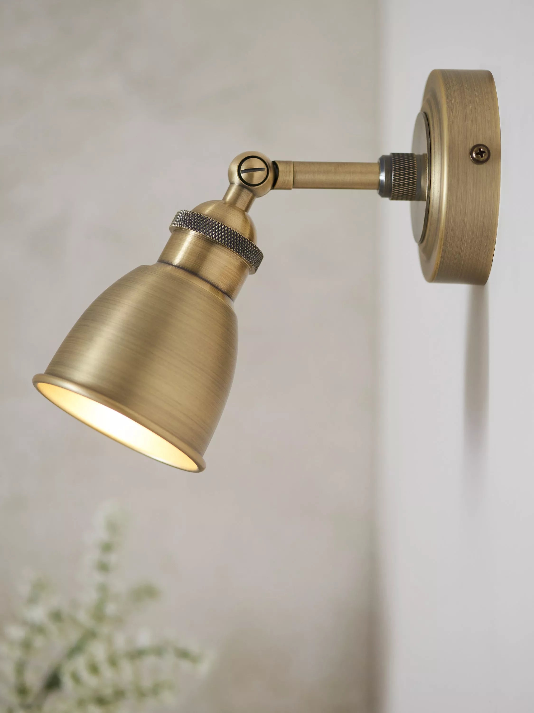 John Lewis Baldwin single spotlight antique finish, UK version