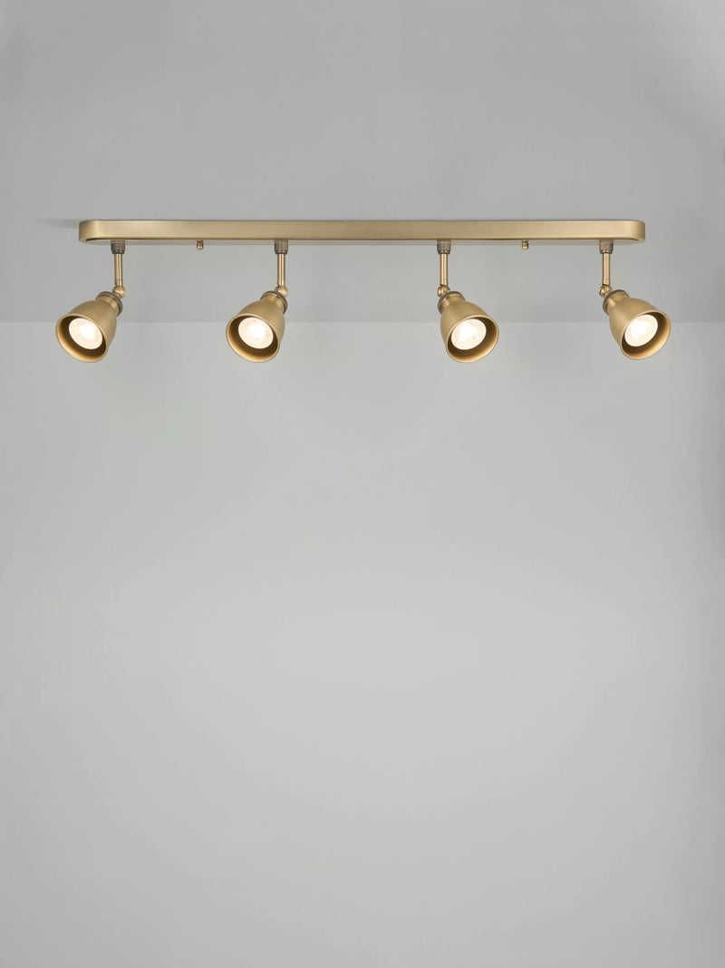 John Lewis Baldwin 4-Strahler Deckenbalken Antik-Finish - Britisches Produkt