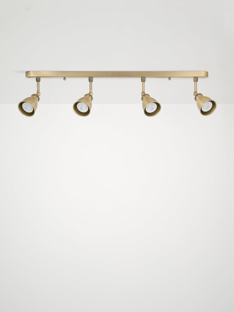 John Lewis Baldwin 4-Strahler Deckenbalken Antik-Finish - Britisches Produkt