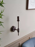 John Lewis hex wall light antique finish H31.5cm, imported from the UK