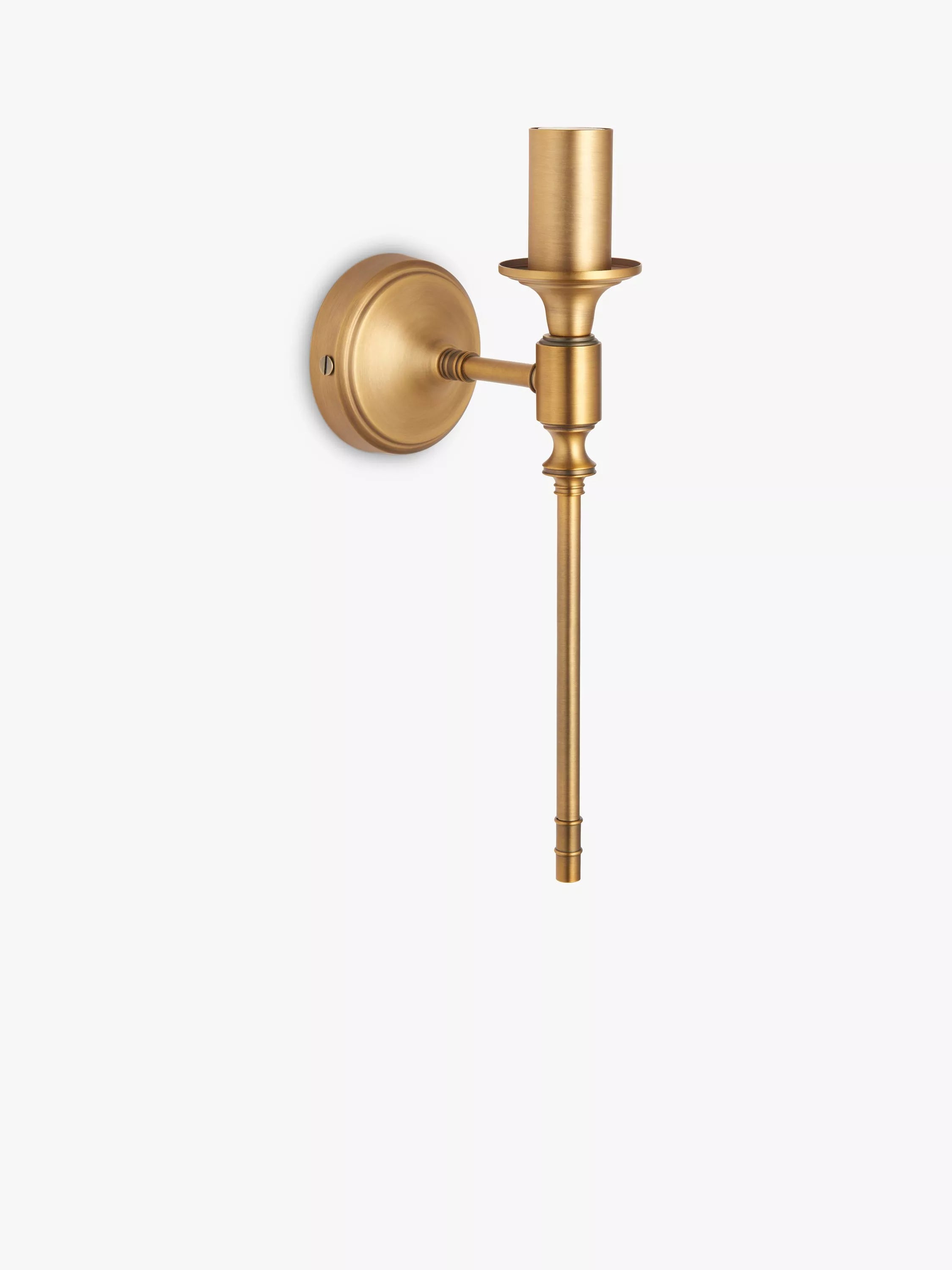 John Lewis Hart wall light antique brass, UK version