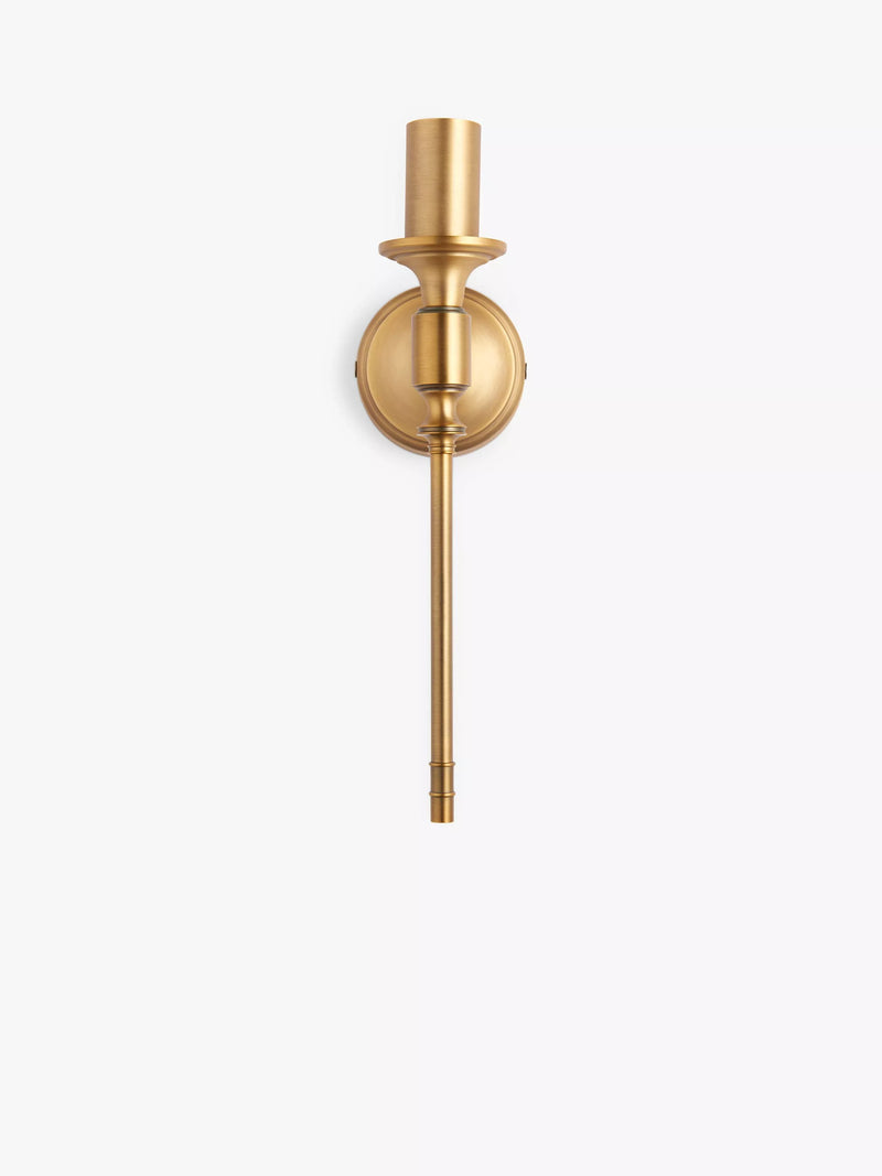 John Lewis Hart wall light antique brass, UK version