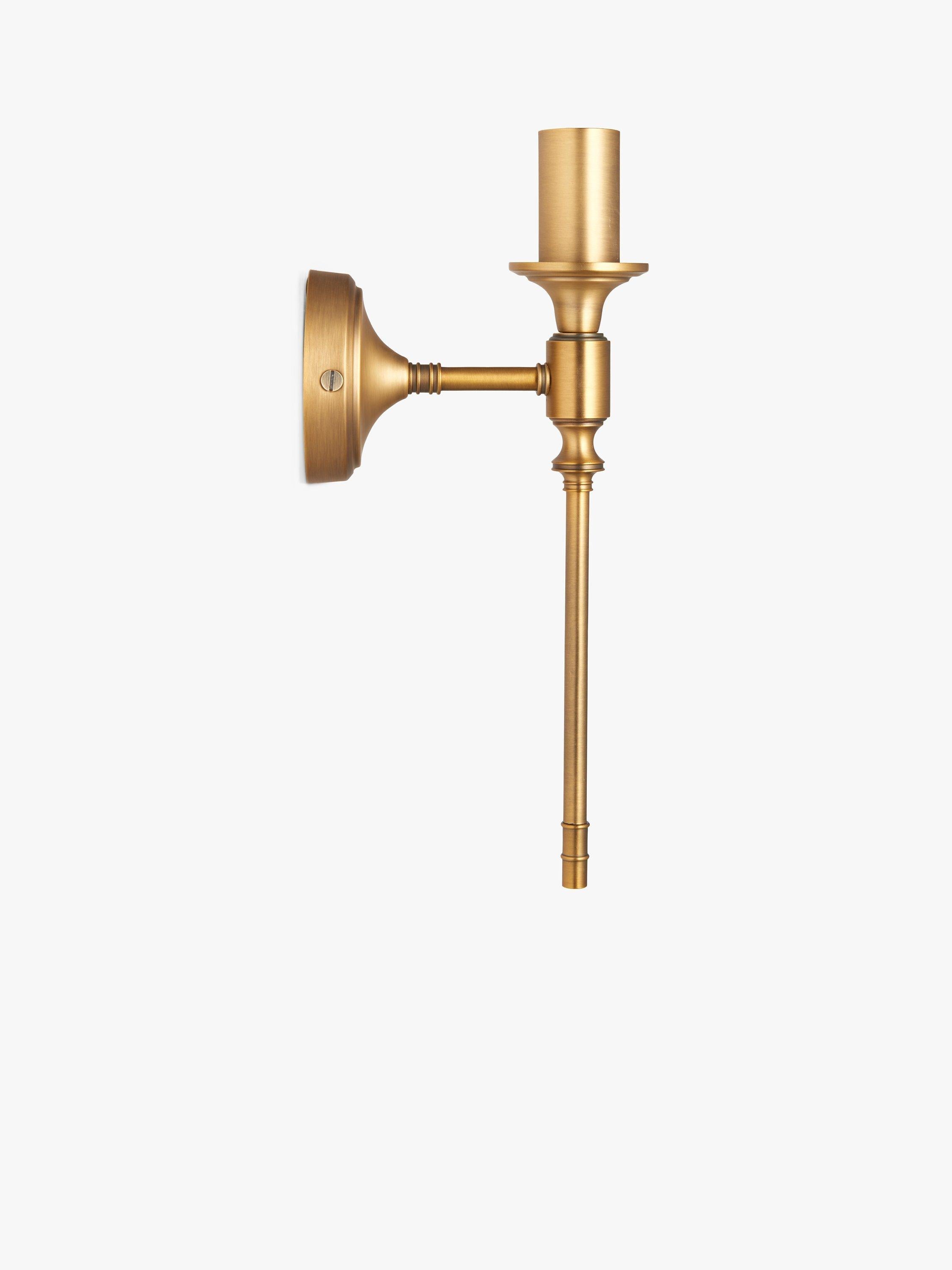 John Lewis Hart wall light antique brass, UK version