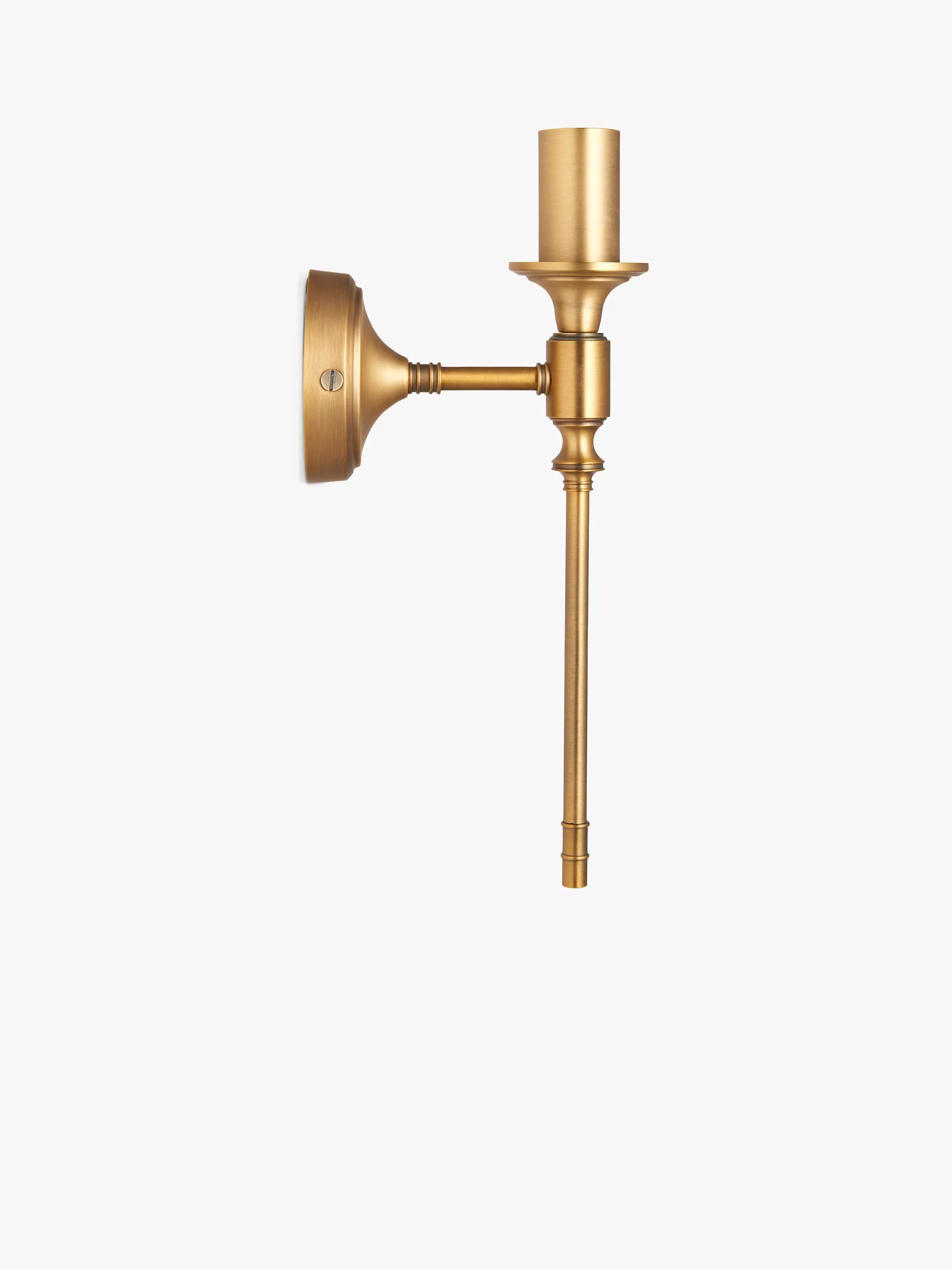 John Lewis Hart wall light antique brass, UK version