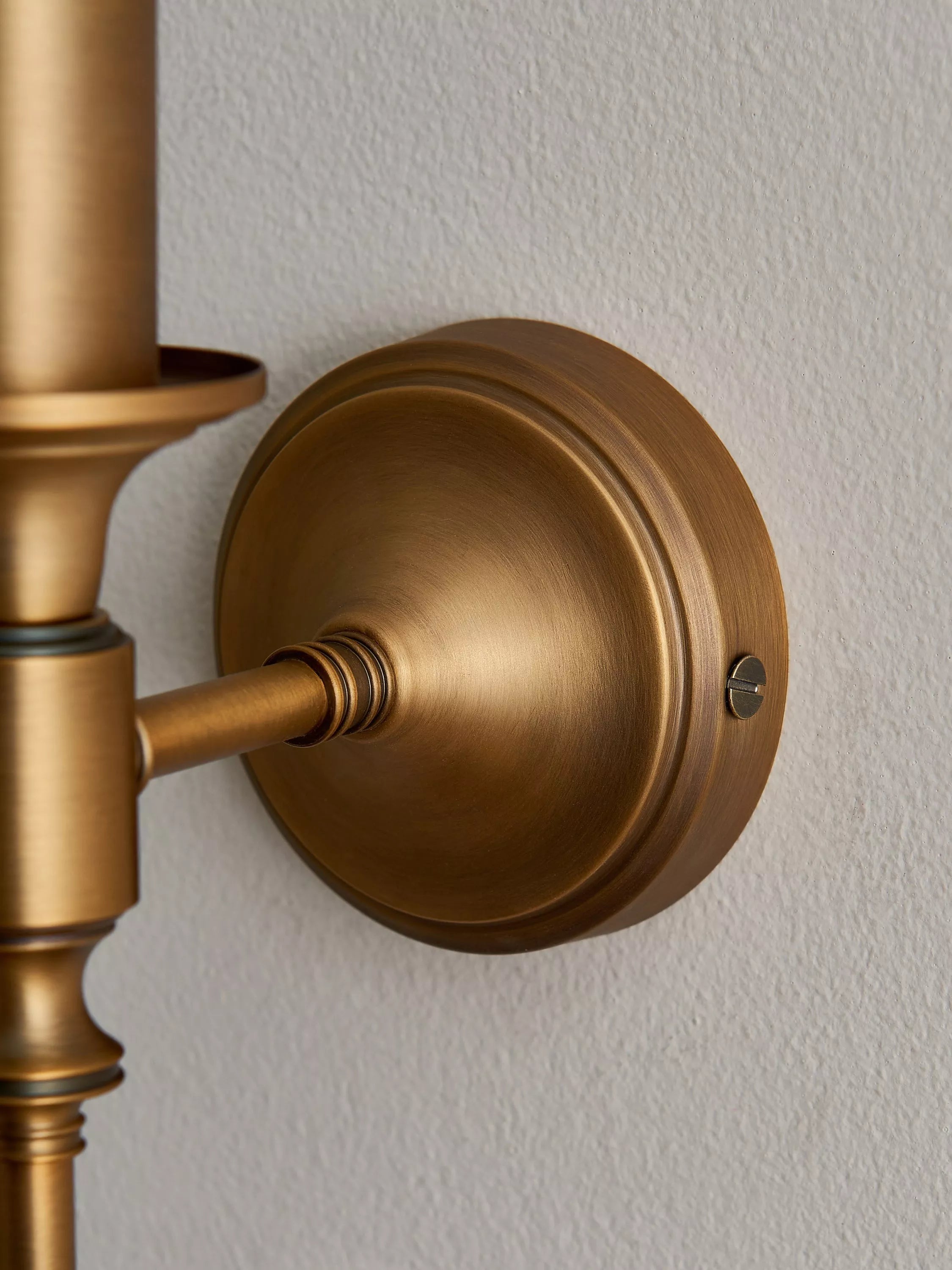 John Lewis Hart wall light antique brass, UK version