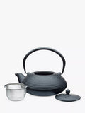 La Cafetière cast iron teapot black 900ml - British product