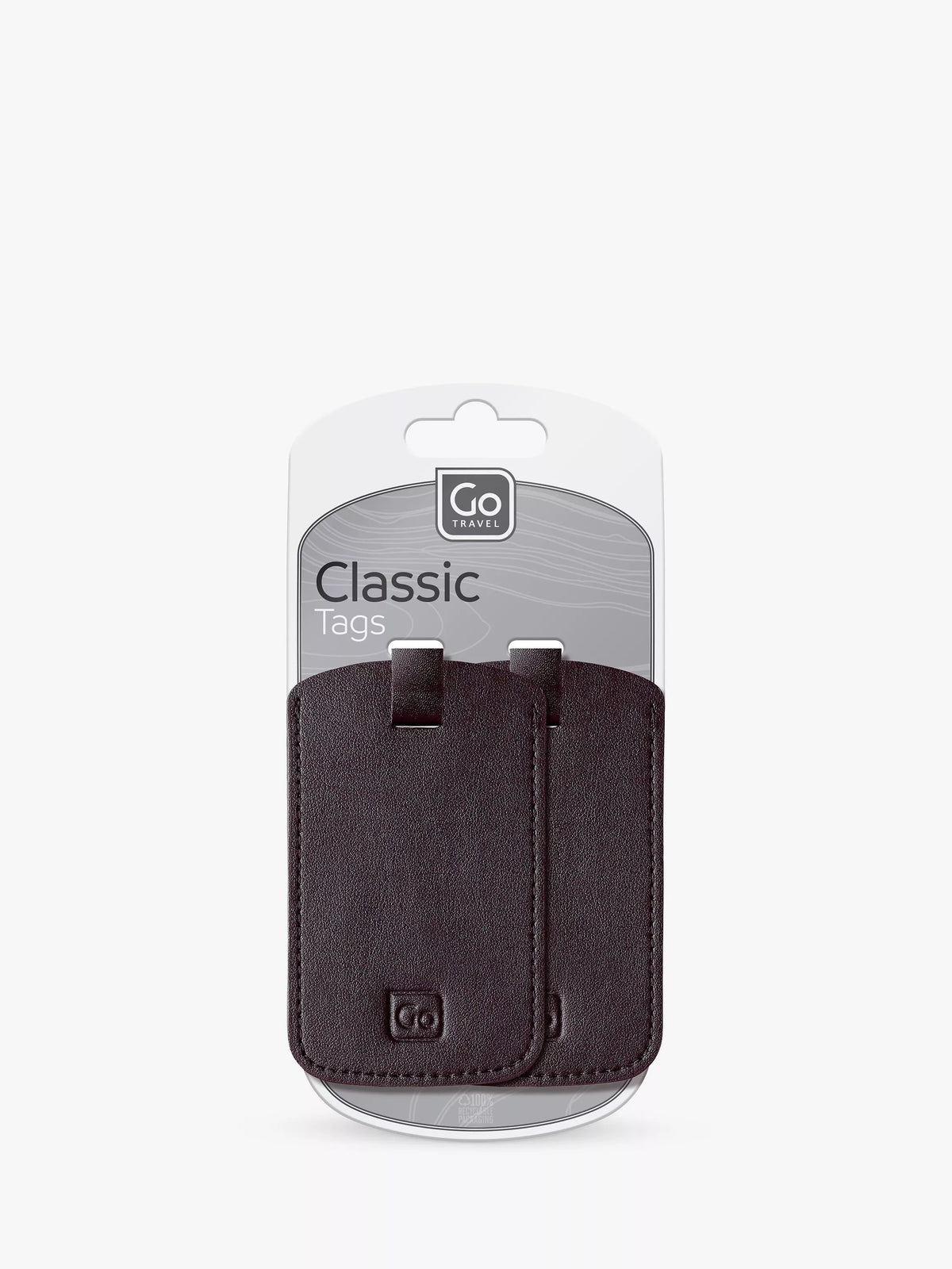 Go Travel classic luggage tag set of 2, UK version