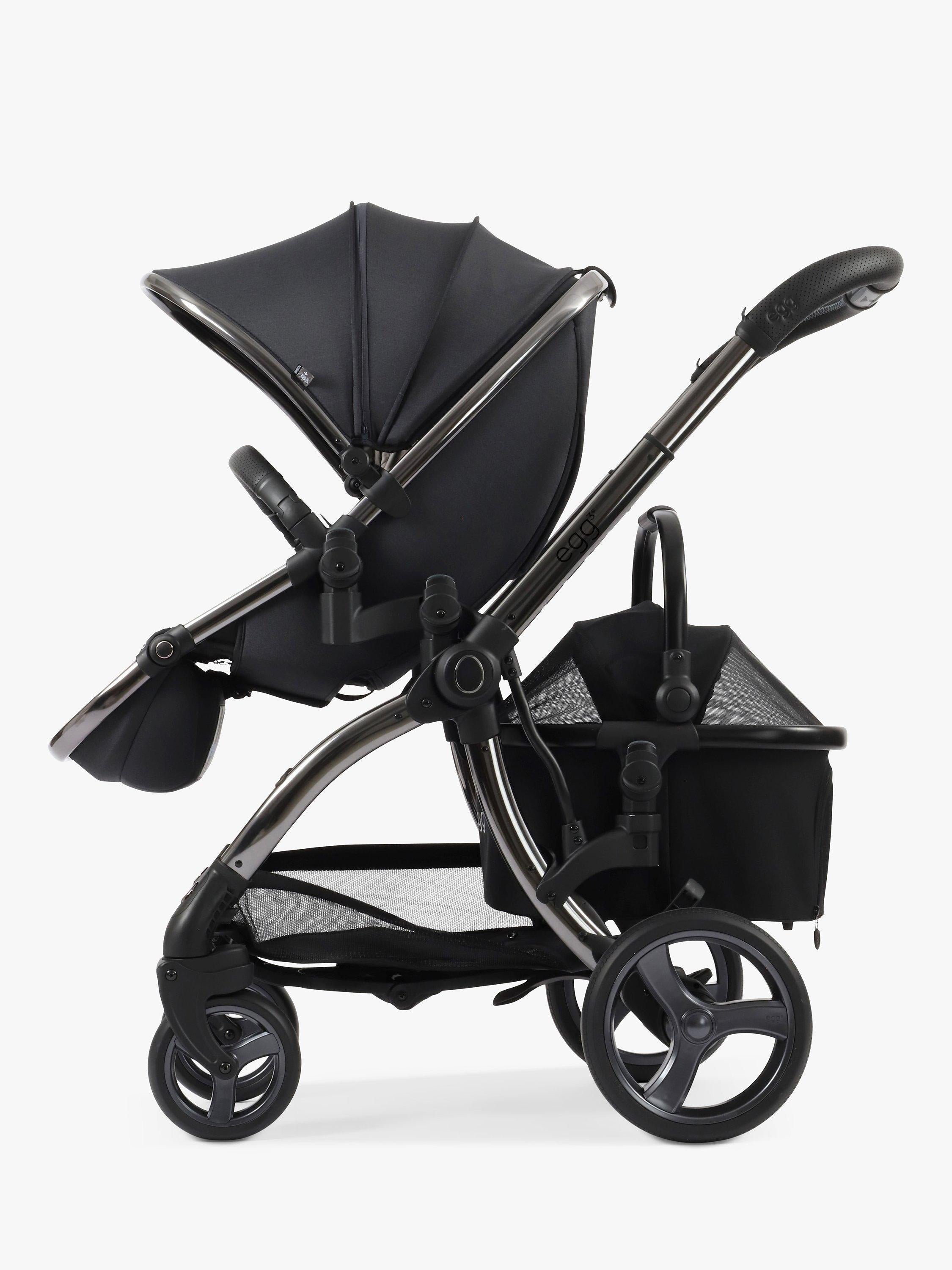 egg pushchair pet basket black - British product