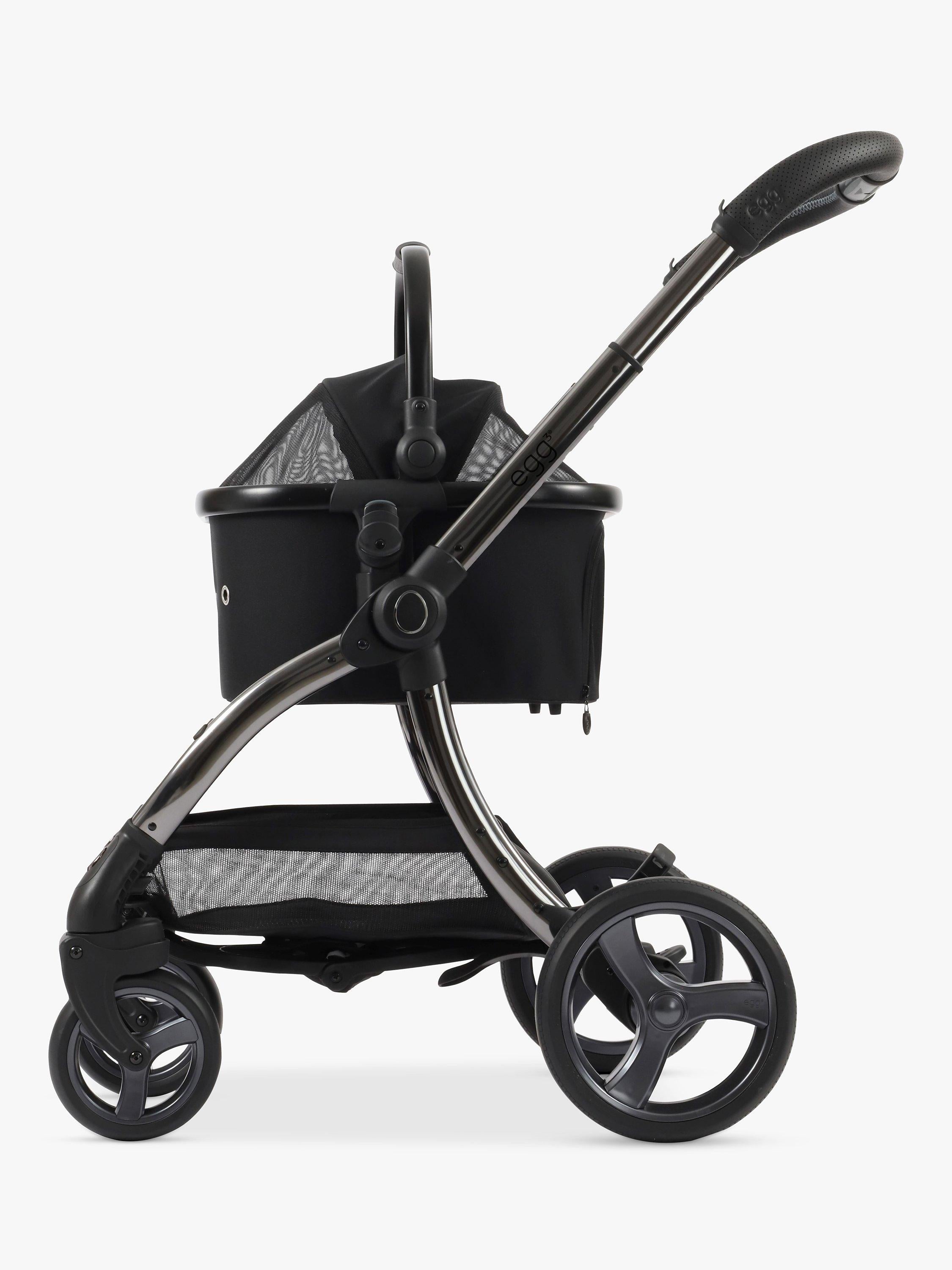 egg pushchair pet basket black - British product