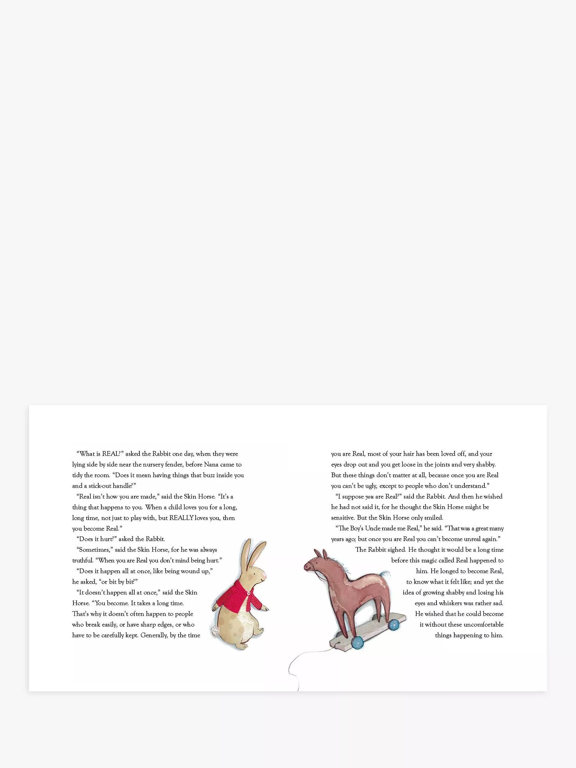 Nosy Crow The Velveteen Rabbit kids' book, UK version