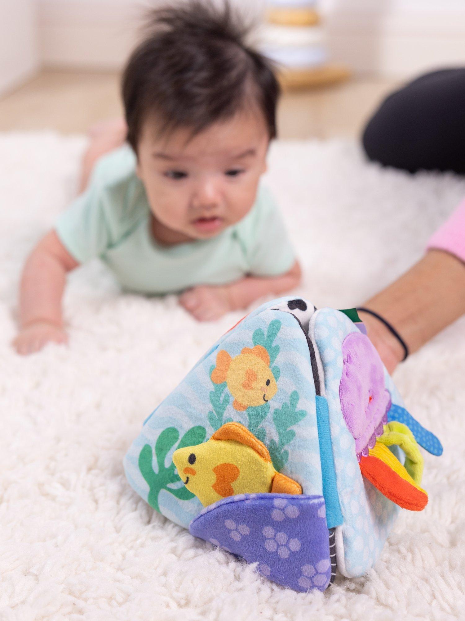 Melissa & Doug ocean tummy time triangle toy, imported from the UK