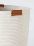John Lewis rope laundry basket white - British product